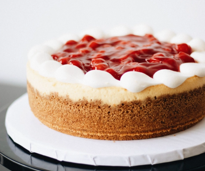 Cloud cake slice showing an airy, light white sponge